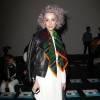 Annie Clark (St. Vincent) lors de la fashion week à New York le 9 février 2014