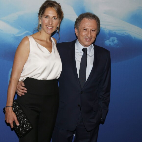 Maud Fontenoy, Michel Drucker - Gala de charité annuel de la "Maud Fontenoy Foundation" à l'hôtel Bristol à Paris, le 4 juin 2015.