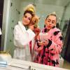 Miley Cyrus et sa meilleure amie Katy Weaver / juillet 2015
