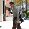 Mickey Rourke se promène dans les rues à Beverly Hills Los Angeles, le 25 juillet 2015