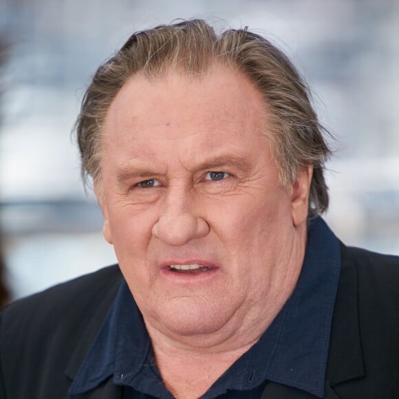 Gérard Depardieu - Photocall du film "Valley of Love" lors du 68e festival de Cannes le 21 mai 2015. 