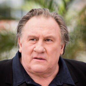 Gérard Depardieu - Photocall du film "Valley of Love" lors du 68e festival de Cannes le 21 mai 2015.