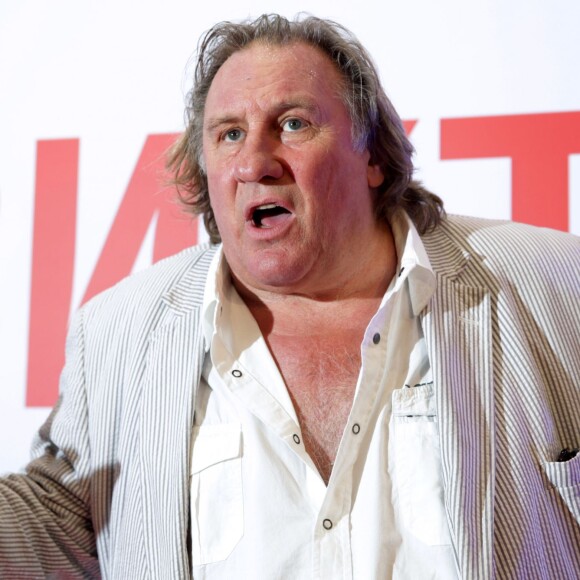 Gerard Depardieu - Gérard Depardieu assiste à la première du film "Viktor" à Moscou en Russie le 4 septembre 2014.