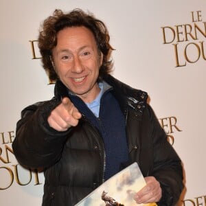 Stéphane Bern - Avant-première du film "Le dernier Loup" à l'UGC Normandie sur les Champs-Elysées à Paris, le 16 février 2015.