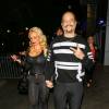 Ice T et son épouse Coco à la sortie du Staples Center de Los Angeles, le 10 février 2015