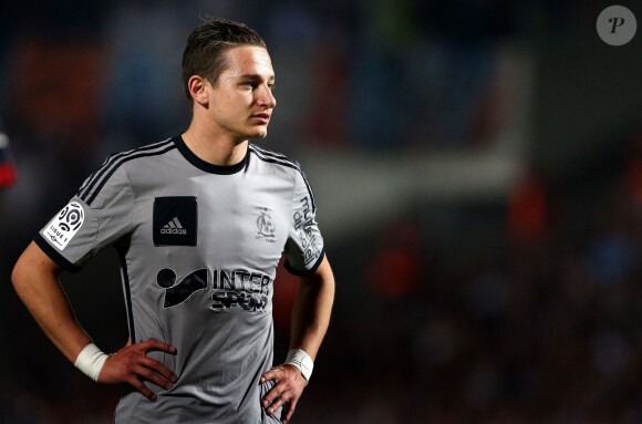 Florian Thauvin lors de la rencontre entre les Girondins de Bordeaux et l'Olympique de Marseille au stade Chaban-Delmas de Bordeaux, le 12 avril 2015