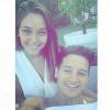 Charlotte Pirroni et Florian Thauvin, photo publiée le 27 juillet 2015