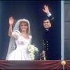 Mariage de Sarah Ferguson et du prince Andrew, duc d'York, en 1986 à Buckingham Palace.