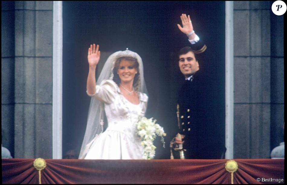 Mariage De Sarah Ferguson Et Du Prince Andrew Duc D York En 1986
