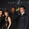 Jamie Bell, Kate Mara, Michael B. Jordan, Miles Teller - Avant-première du film "Les Fant4stiques" à New York, le 4 août 2015.