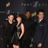 Jamie Bell, Kate Mara, Michael B. Jordan, Miles Teller - Avant-première du film "Les Fant4stiques" à New York, le 4 août 2015.