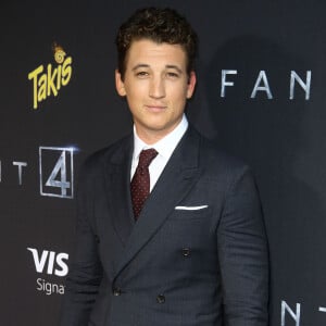 Miles Teller - Avant-première du film "Les Fant4stiques" à New York, le 4 août 2015.