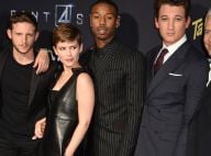 Kate Mara : Coupe garçonne et robe en cuir face à Miles Teller et sa chérie sexy