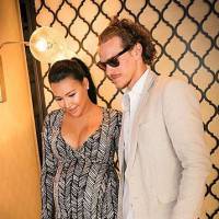 Naya Rivera, enceinte : Chic baby shower avec les stars de ''Glee''