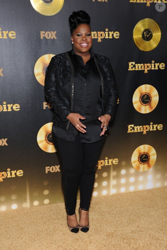 Amber Riley à la première de la série "Empire" à Los Angeles, le 6 janvier 2015