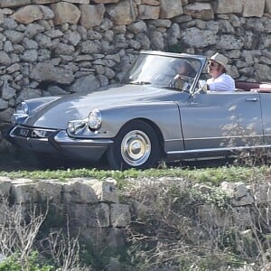 Exclusif - Brad Pitt et Angelina Jolie, sur le tournage de "By the sea" sur l'île de Gozo à Malte le 9 novembre 2014