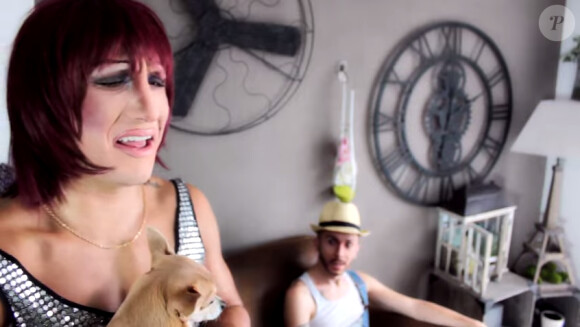 Vivian et Jonathan, lé TROU duk, dans leur première vidéo Youtube. Le 8 août 2015.