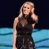 Carrie Underwood sur la scène des CMT Music Awards le 10 juin 2015 à Nashville.