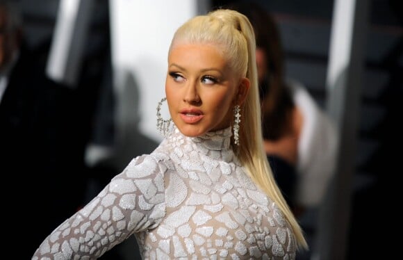 Christina Aguilera - People à la soirée "Vanity Fair Oscar Party" à Hollywood. Le 22 février 2015. 