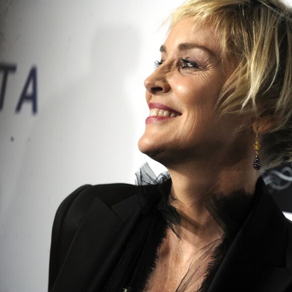 Sharon Stone - People à la soirée de gala pour la fondation Friars à New York le 7 octobre 2014
