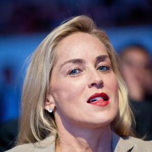 Sharon Stone à l'Opéra National de Varsovie, en Pologne le 23 Octobre 2013.