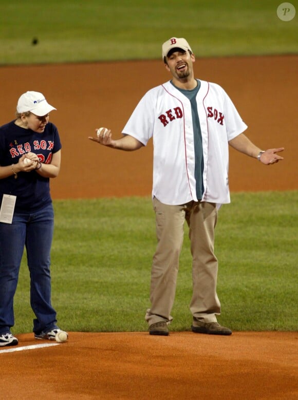 Ben Affleck lors d'un match des Boston Red Sox le 26 août 2003.