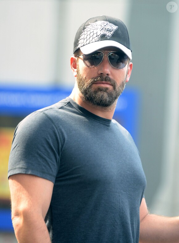 Ben Affleck à Atlanta, le 14 août 2015, la veille de son 43e anniversaire.