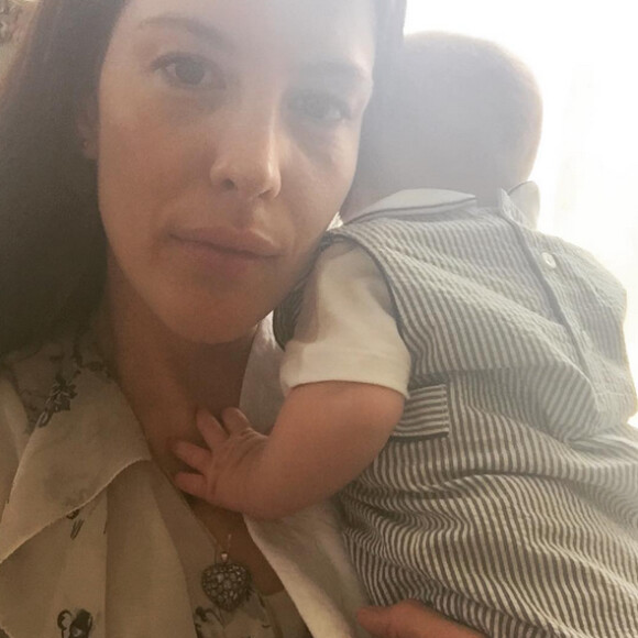 Liv Tyler avec son petit garçon Sailor (photo postée le 12 juillet 2015).
