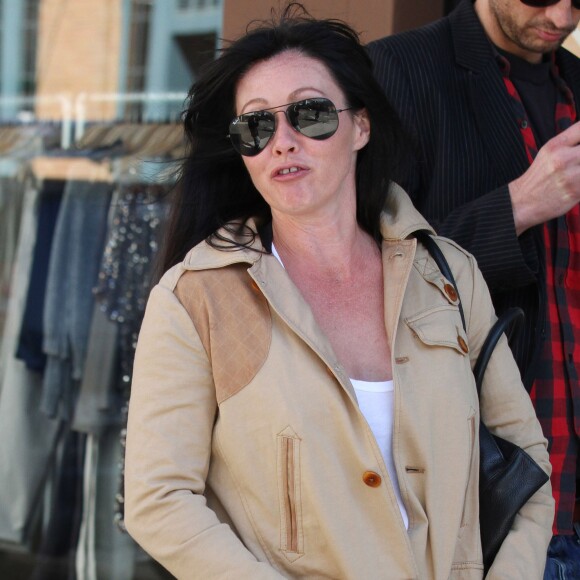 Shannen Doherty à Newyork le 21 avril 2011.