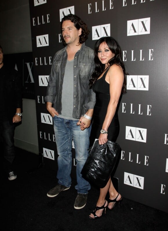 Shannen Doherty et son mari Kurt à Los Angeles, le 25 mai 2010.