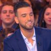 Le séduisant Aymeric de Secret Story 8 sur le plateau de Touche pas à mon poste sur D8 le 25 février 2015. Le garçon a révélé ses nombreux projets.