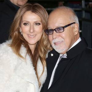 Céline Dion et son mari René Angélil arrivent à l'enregistrement de l'émission "Vivement dimanche" au studio Gabriel à Paris, le 13 novembre 2013.