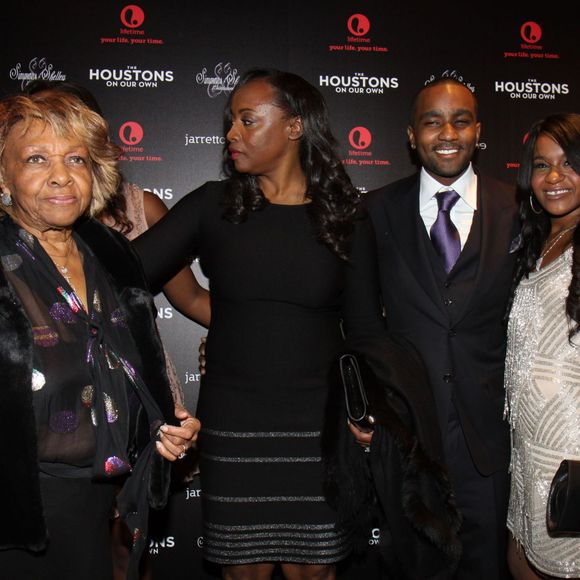 Cissy Houston, Pat Houston, Nick Gordon, Bobbi Kristina Brown- La famille Houston a l'avant-premiere de leur nouvelle emission de tele-realite 'The Houstons On Our Own' a New York le 22 octobre 2012
