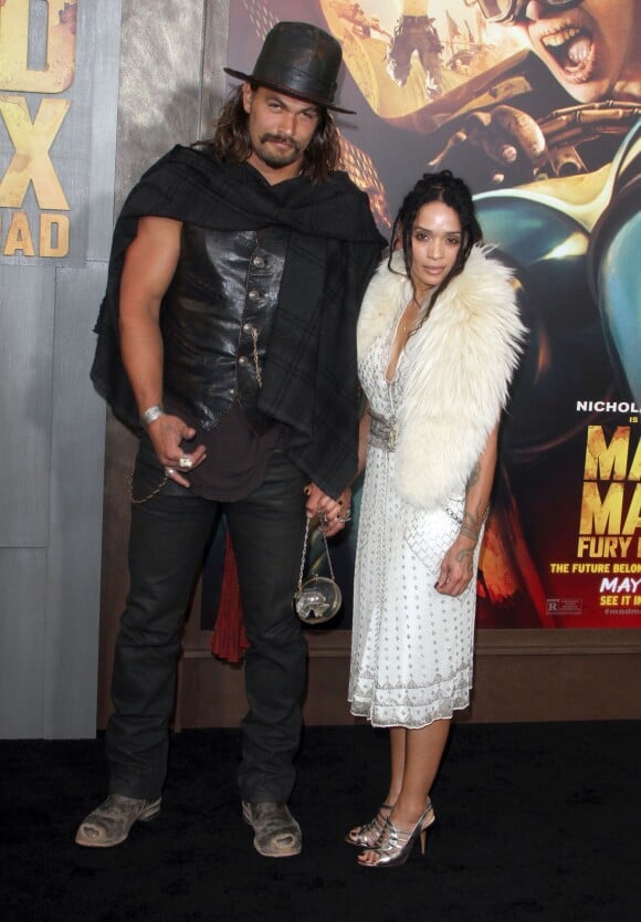 Lisa Bonet et Jason Momoa - Première du film " Mad Max - Fury Road " à Los Angeles. Le 7 Mai 2015