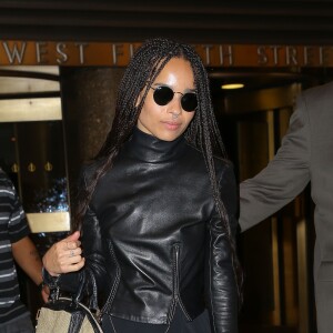 Zoe Kravitz à New York le 6 mai 2015