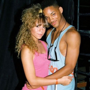Mariah Carey et Will Smith il y a des années / photo postée sur le compte Instagram de la chanteuse.