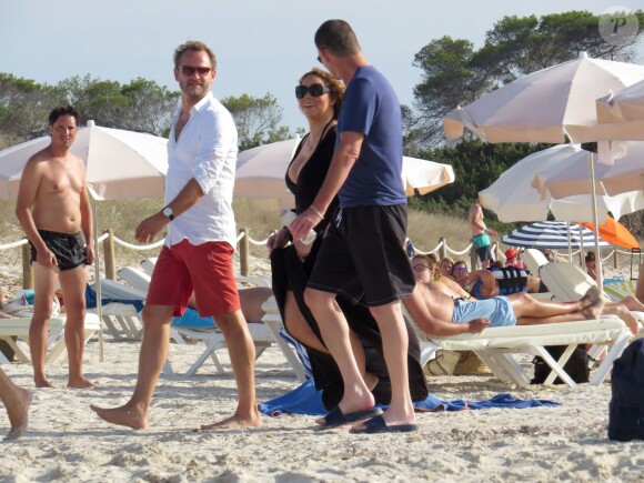Exclusif - Mariah Carey et son compagnon James Packer en vacances à Ibiza, le 14 août 2015.