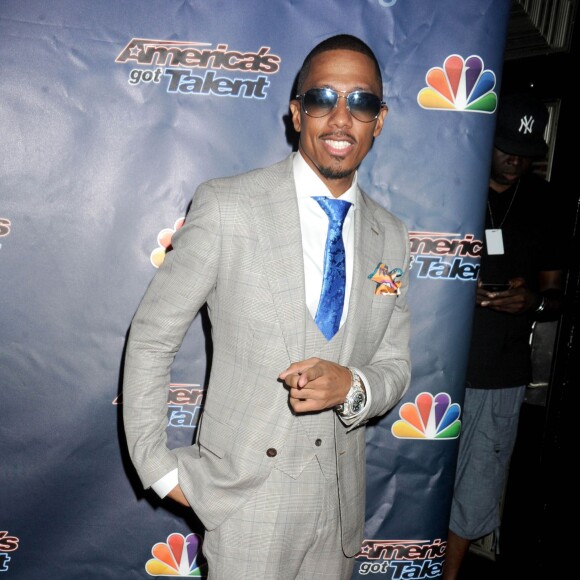 Nick Cannon - Arrivées des personnalités de l'émission "America's Got Talent" à New York, le 12 août 2015  