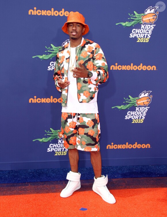 Nick Cannon - People au "Nickelodeon Kid's Choice Sports Awards" à Westwood. Le 16 juillet 2015