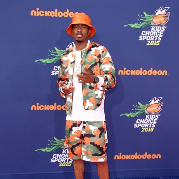 Nick Cannon - People au "Nickelodeon Kid's Choice Sports Awards" à Westwood. Le 16 juillet 2015