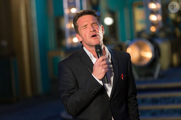 Exclusif - Benjamin Castaldi aux Folies Bergère à Paris, le 11 mars 2015