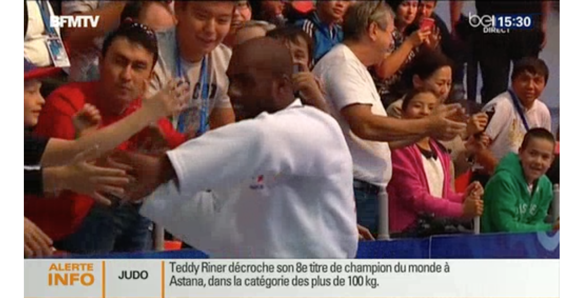 Photo Image De La Finale De Teddy Riner Sacr Champion Du Monde De