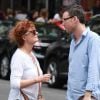 Susan Sarandon et Jonathan Bricklin dans les rues de New York le 26 juillet 2014
