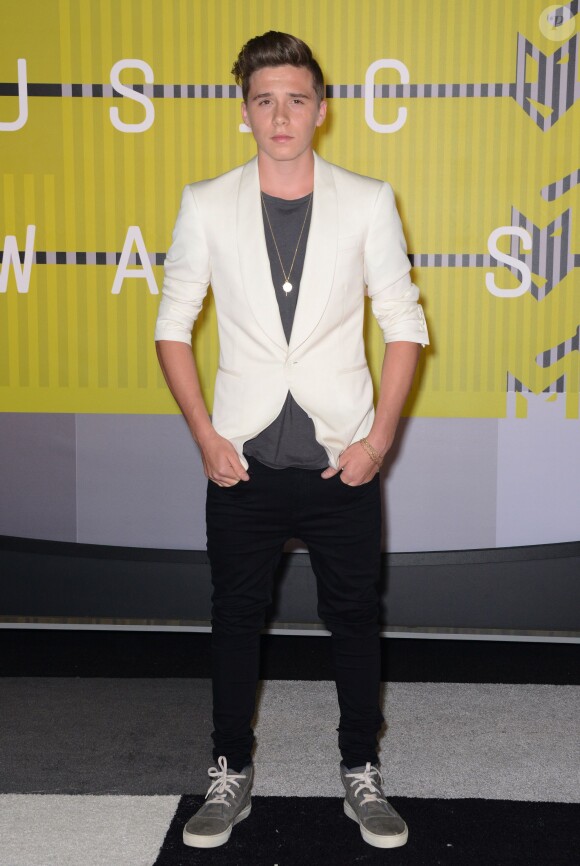 Brooklyn Beckham aux MTV Video Music Awards à Los Angeles le 30 août 2015. 