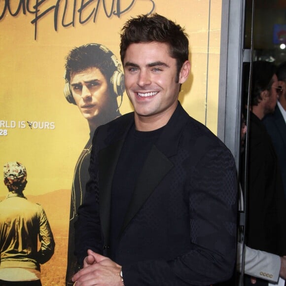 Zac Efron lors de l'avant-première du film "We Are Your Friends" à Hollywood, le 20 août 2015