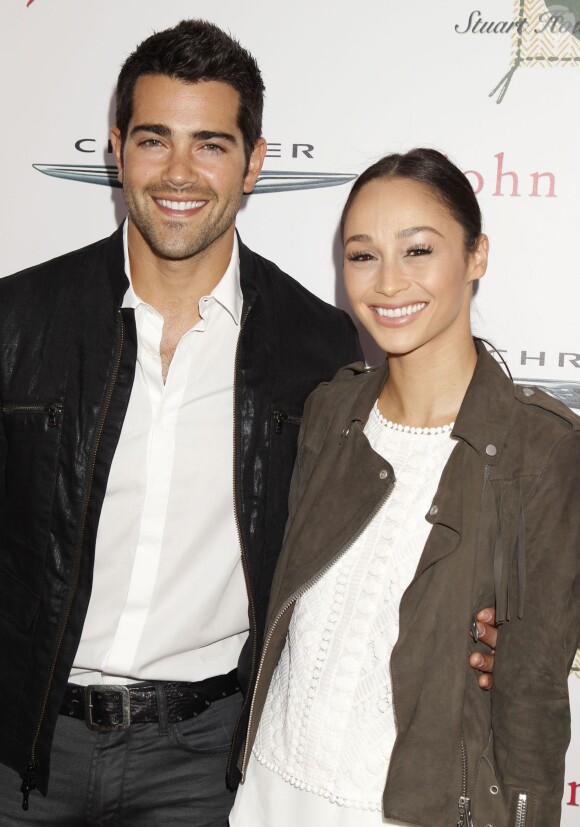 Jesse Metcalfe et sa petite amie Cara Santana à la journée caritative "Stuart House" à Los Angeles, le 26 avril 2015