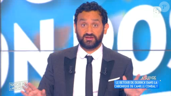 Cyril Hanouna présente Touche pas à mon poste sur D8, le mardi 1er septembre 2015.