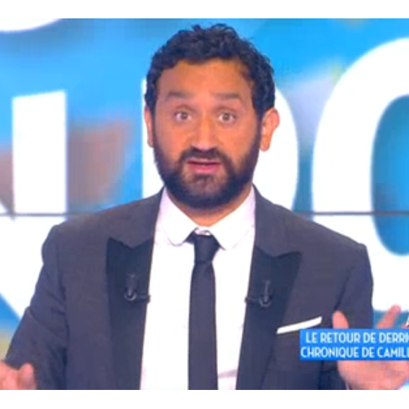Cyril Hanouna présente Touche pas à mon poste sur D8, le mardi 1er septembre 2015.