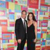 Scott Bakula et sa femme Chelsea Field lors de la "HBO Emmy After party" à Los Angeles, le 25 août 2014.