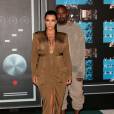 Kim Kardashian et son mari Kanye West aux MTV Video Music Awards à Los Angeles le 30 août 2015.
